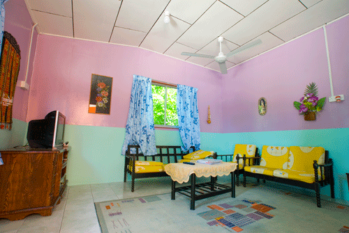 Interior of Homestay Kampung Bukit Kuda Labuan