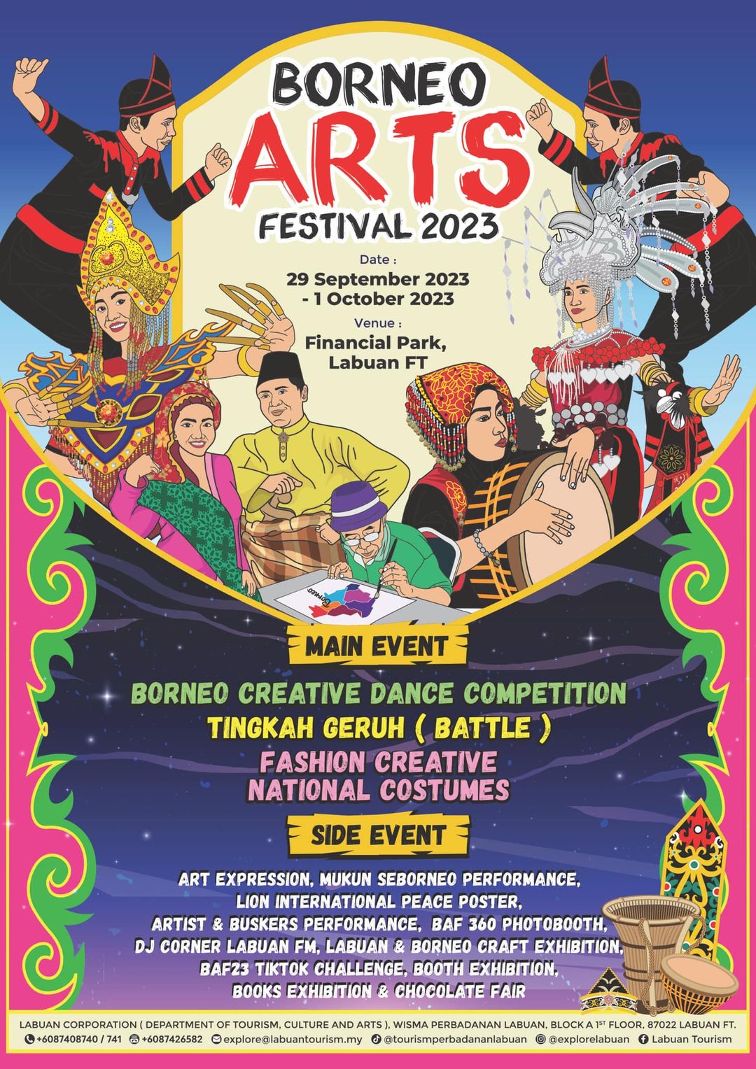 Borneo Arts Festival 2023